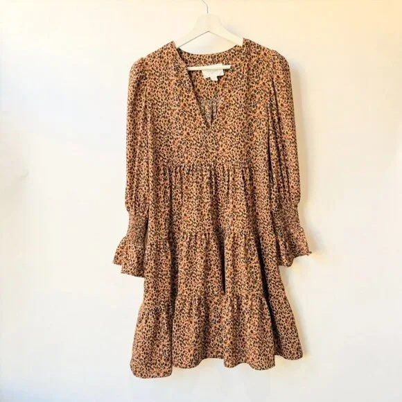 Pomander Place Leopard Kenzo Dress Leopard Print Size S - Picture 2 of 10